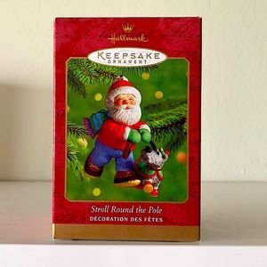 Hallmark Stroll Round the Pole Keepsake Christmas Ornament in box